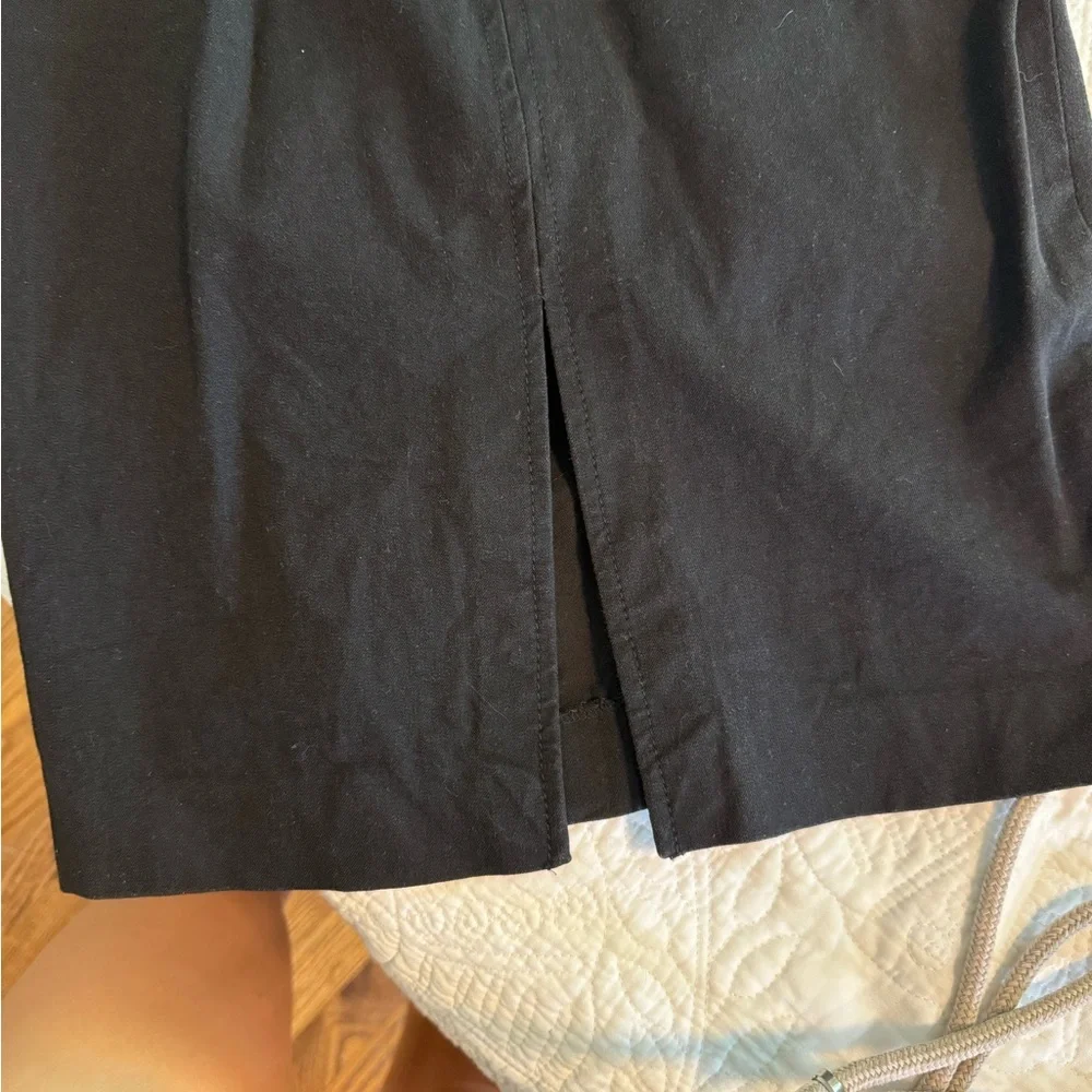 Banana Republic Black Sheath Dress short Sleeve Crew Neck - Picture 3 of 5